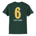  
Optional Customization: Add Name and Number